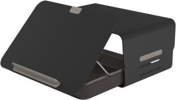 Triton Ergonomiczny zestaw na biurko DATAFLEX Addit Bento, czarny