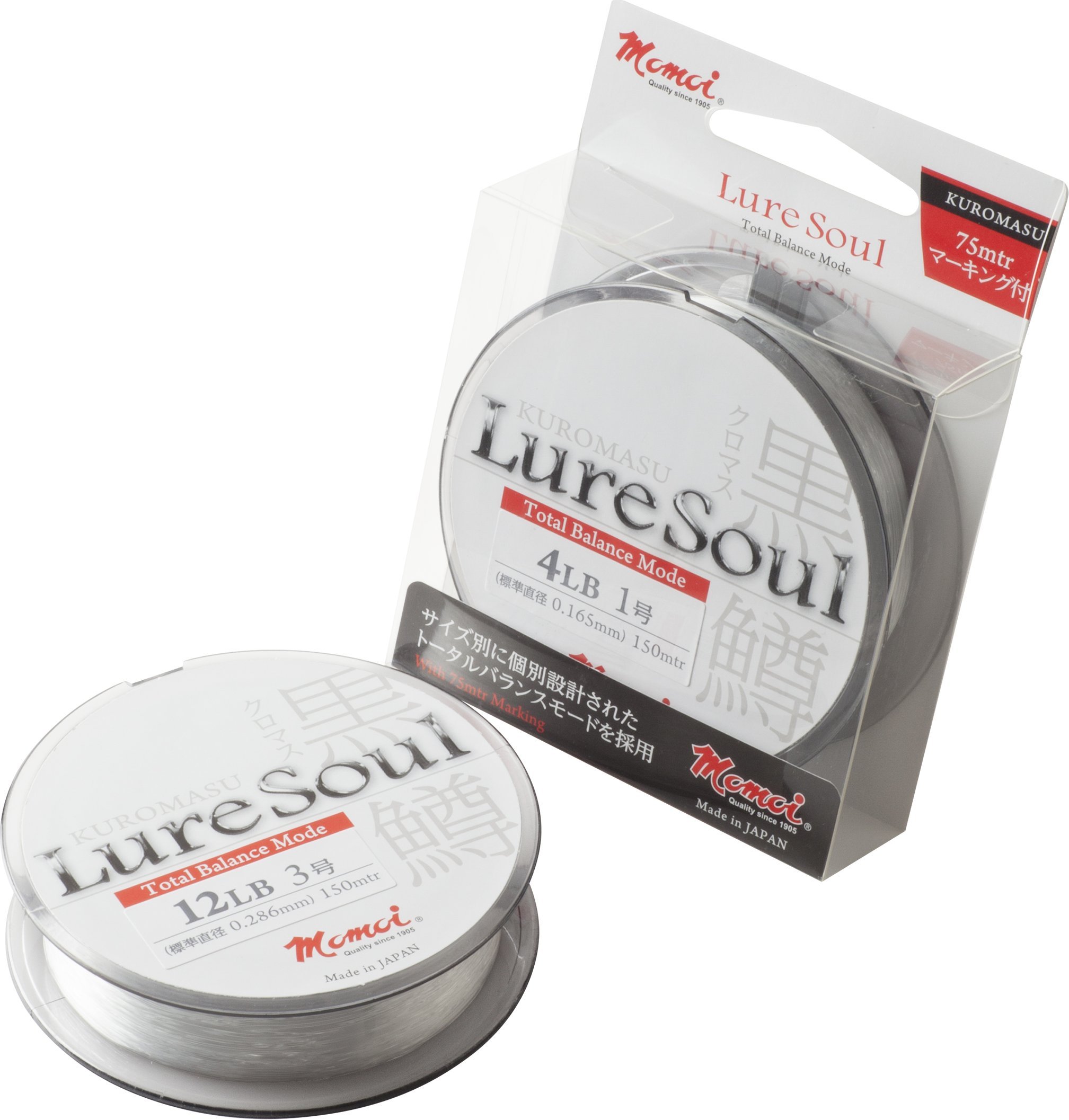 MOMOI Żyłka Momoi Kuromasu Lure Soul 150m bezbarwna