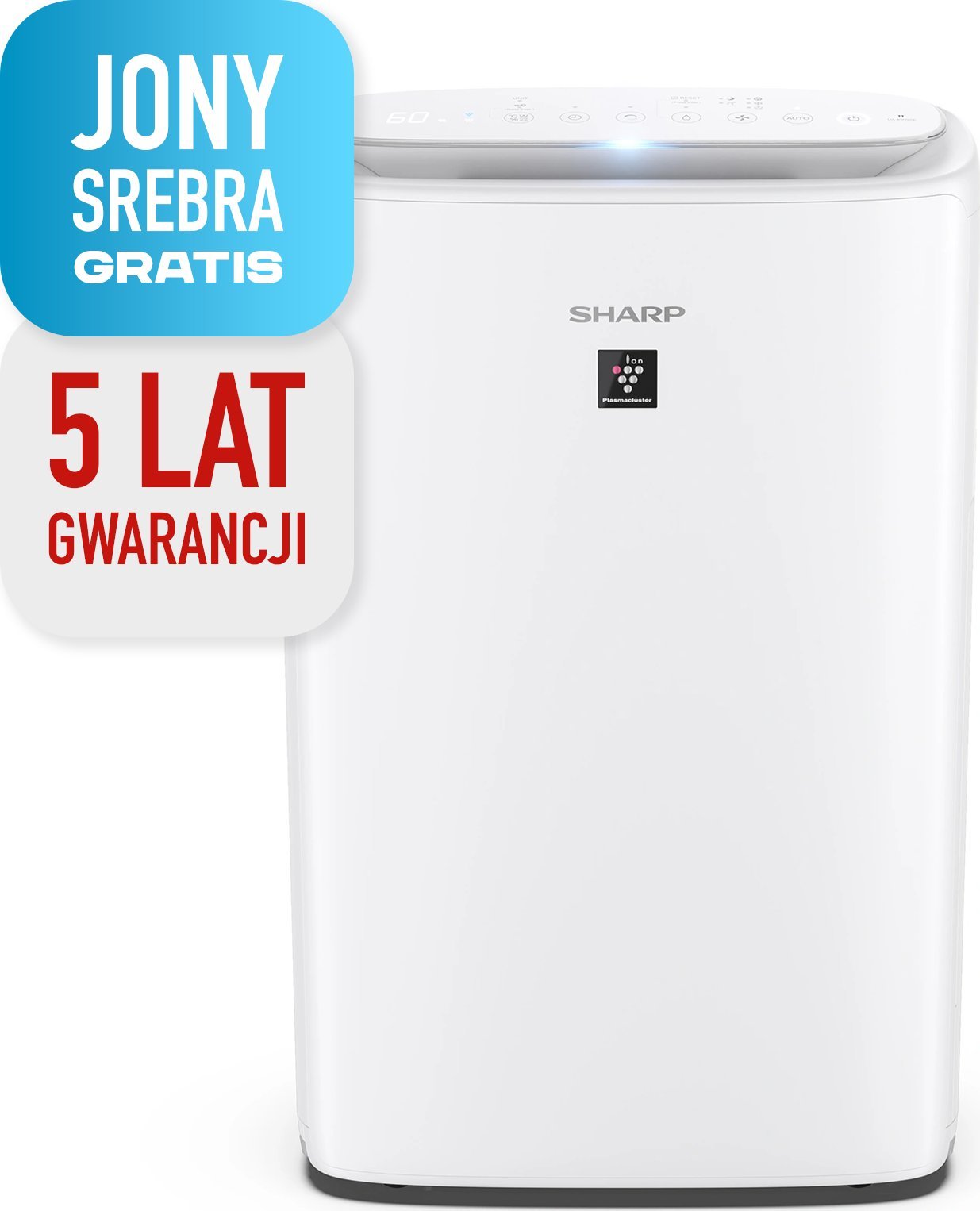 Oczyszczacz powietrza Sharp SHARP UA-KIN50E-W oczyszczacz powietrza