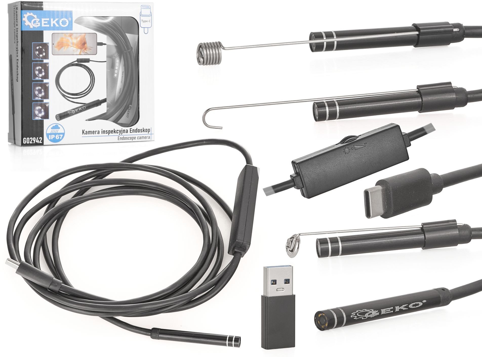 Kamera inspekcyjna Endoskop 5,5mm (100)