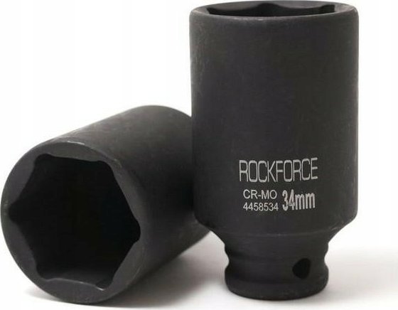 Rockforce Nasadka udarowa głęboka 1/2" 34mm (6-kątna)