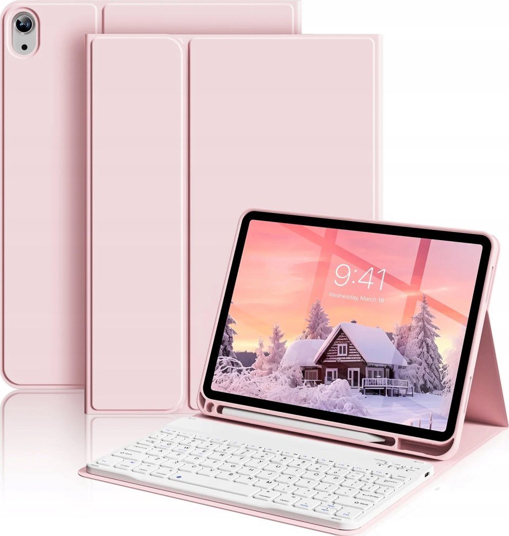 Etui z Klawiaturą na iPad 10.9 10 Generacji 2022 - Idealne Etui do Pracy