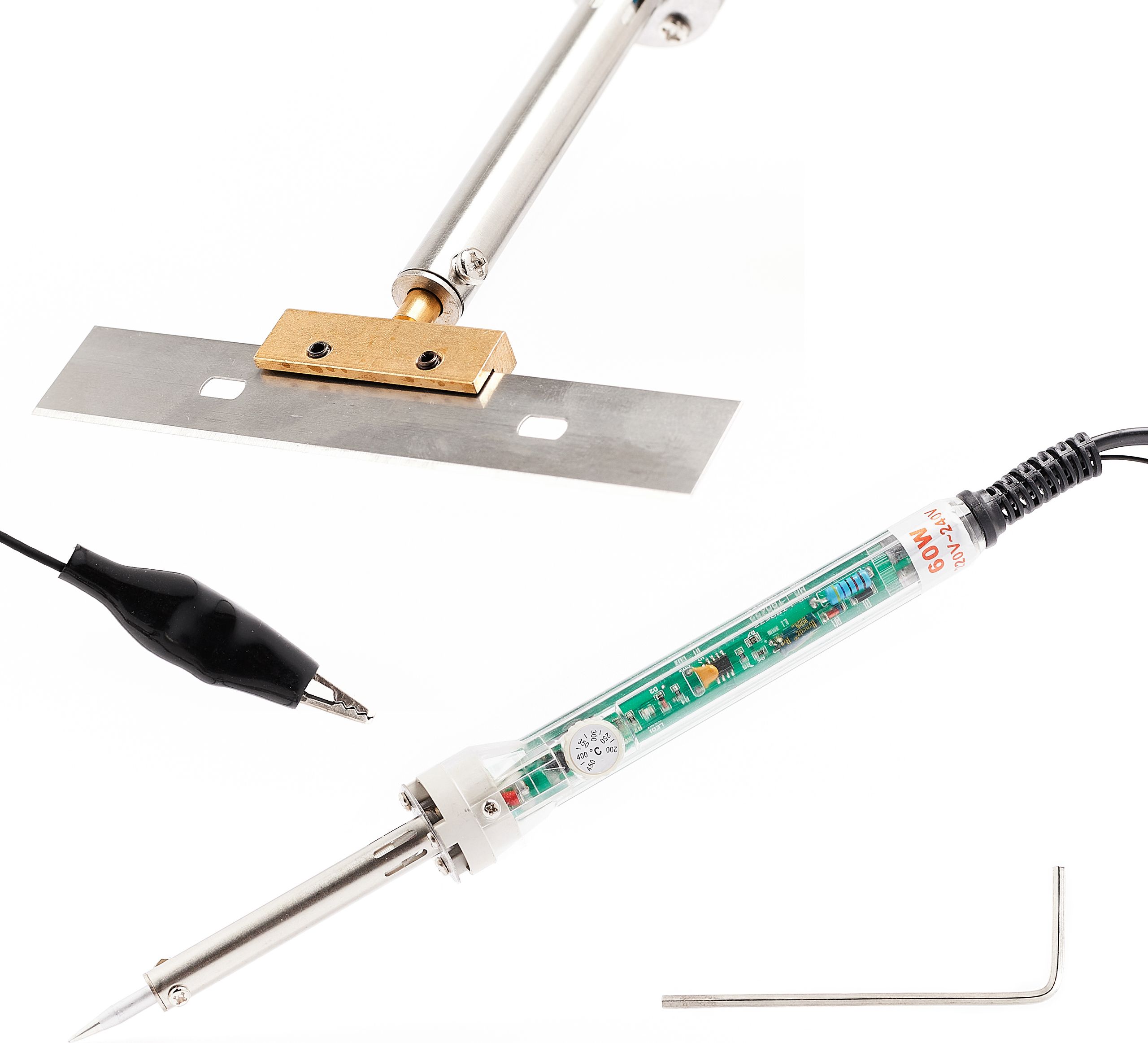 Techrebal LUTOWNICA 60W Z OSTRZEM DO USUWANIA POLARYZATORÓW