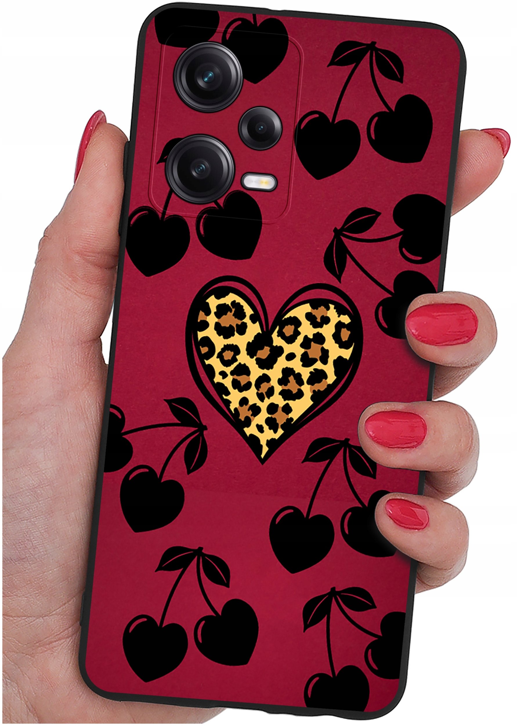 ETUI do Xiaomi Redmi Note 12 5G |Poco X5 5G | WZORY | SILIKONOWE MATT SZKŁO