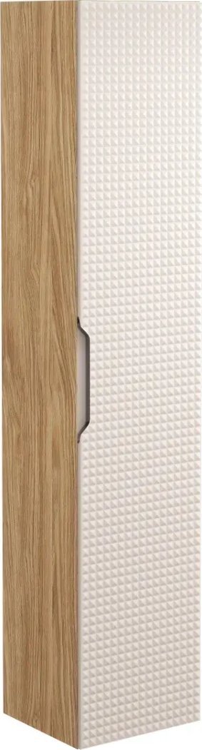 Comad Szafka łazienkowa LUXOR BEIGE 80-01-1D 35cm dąb olejowany/beżowa COMAD