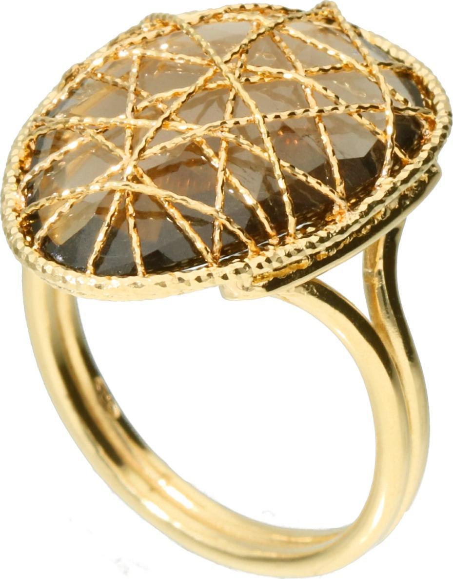 Rosanto Złoty pierścionek z kwarcytem roz. 14 585 14k