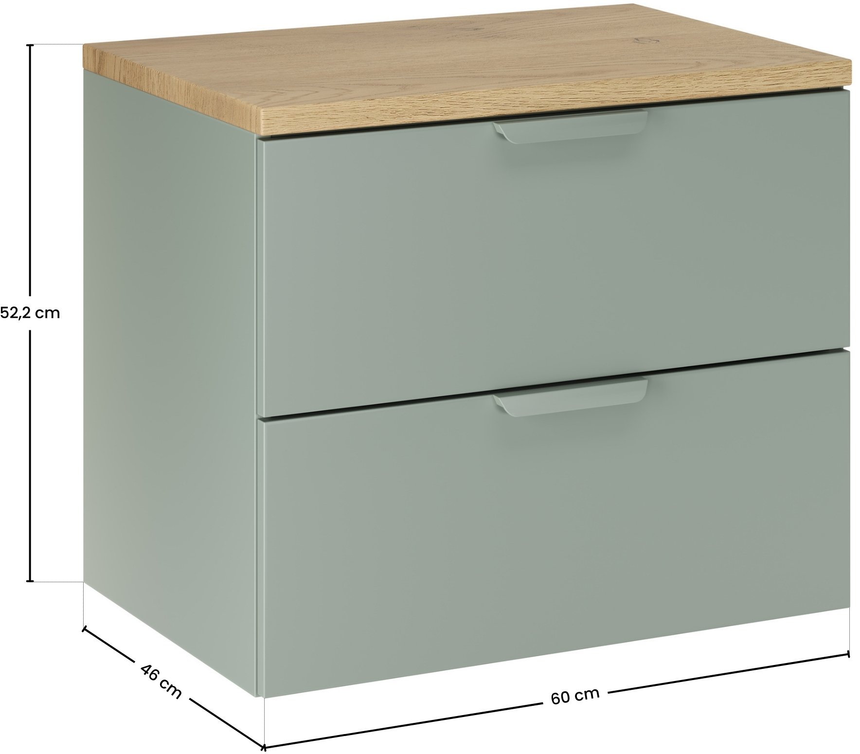 Zestaw meblowy 60cm z blatem