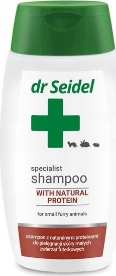 Dr Seidel Dr Seidel Szampon proteinowy dla małych zwierząt futerkowych 220ml