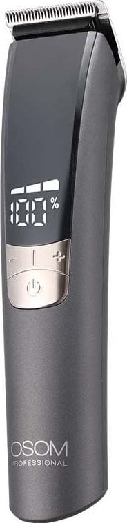 Trymer GTV Maszynka do strzyżenia włosów elektryczna OSOM7SIL, kolor srebrny