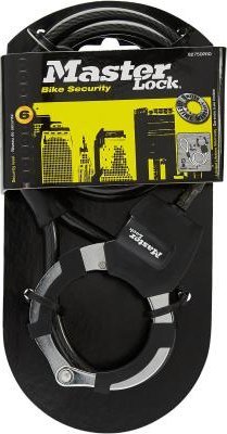 MasterLock Master Lock Keyed Cable Street Cuff Lock 8275EURDPROBLK