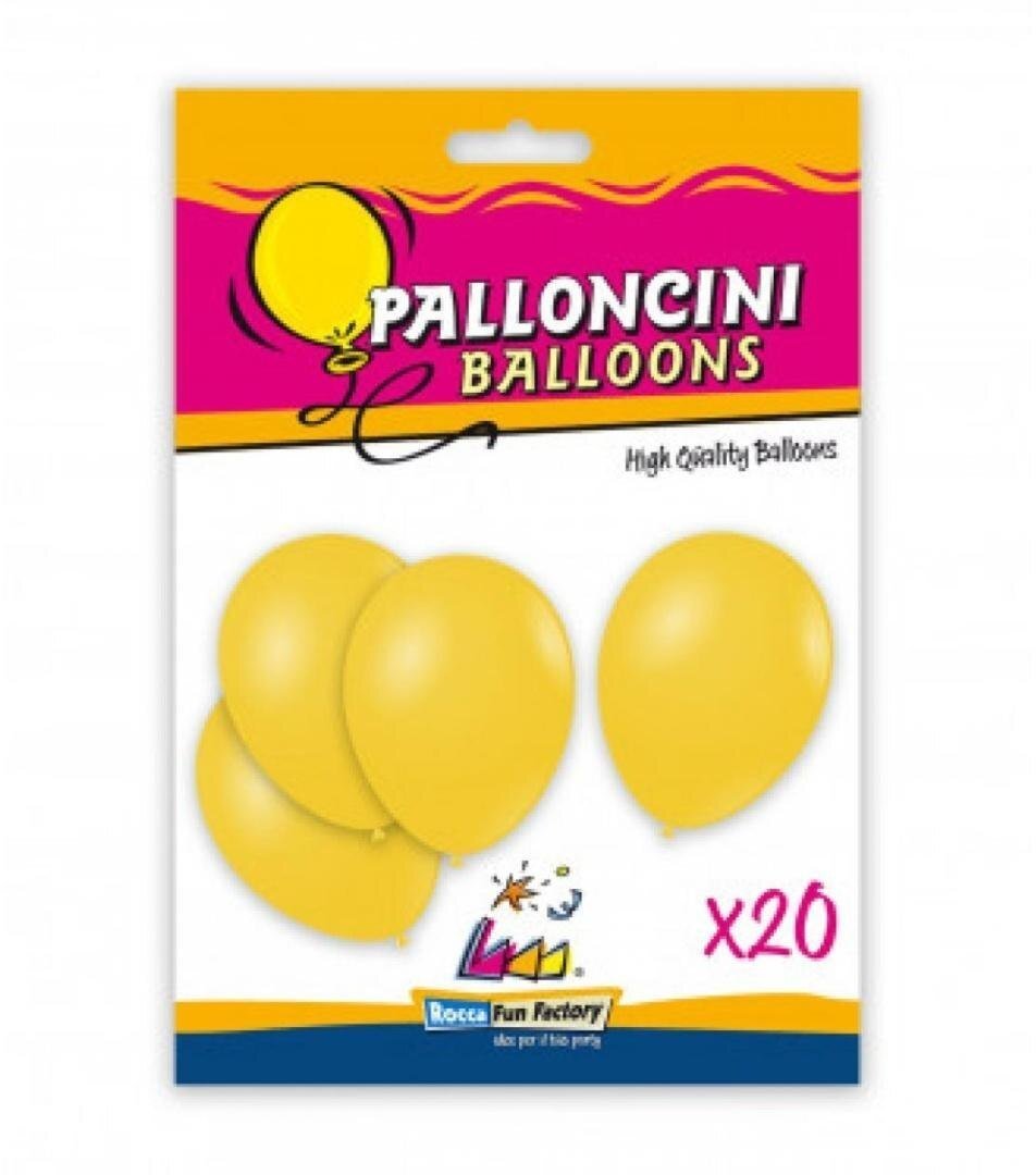 Balony żółte 26cm 20szt