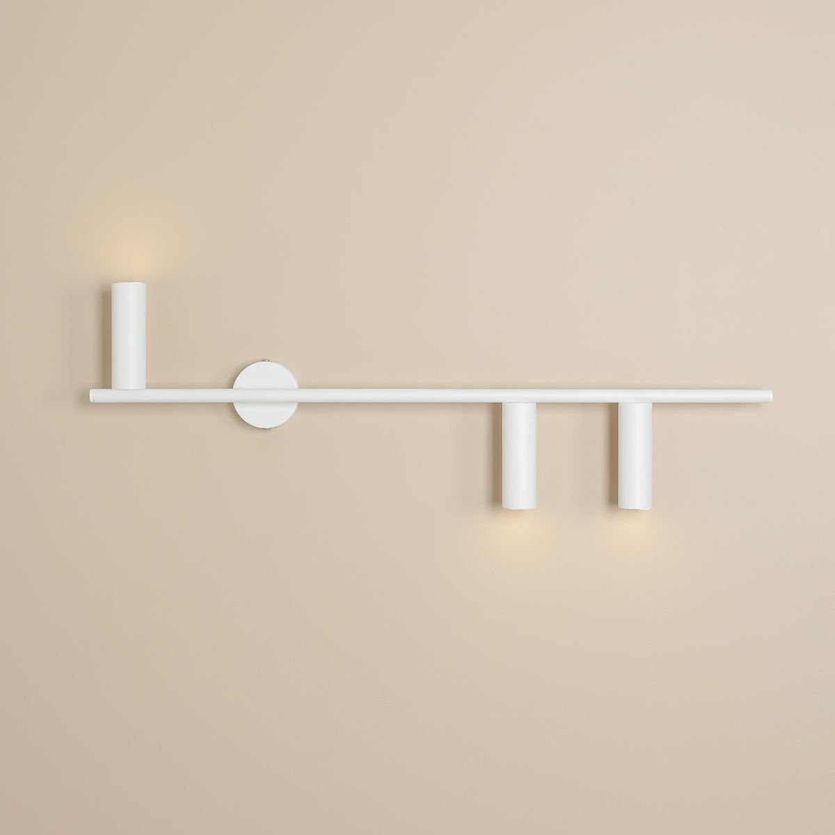 Kinkiet Aldex Kinkiet sypialniany Trevo 1104Y_2 Aldex tuba metalowa biała