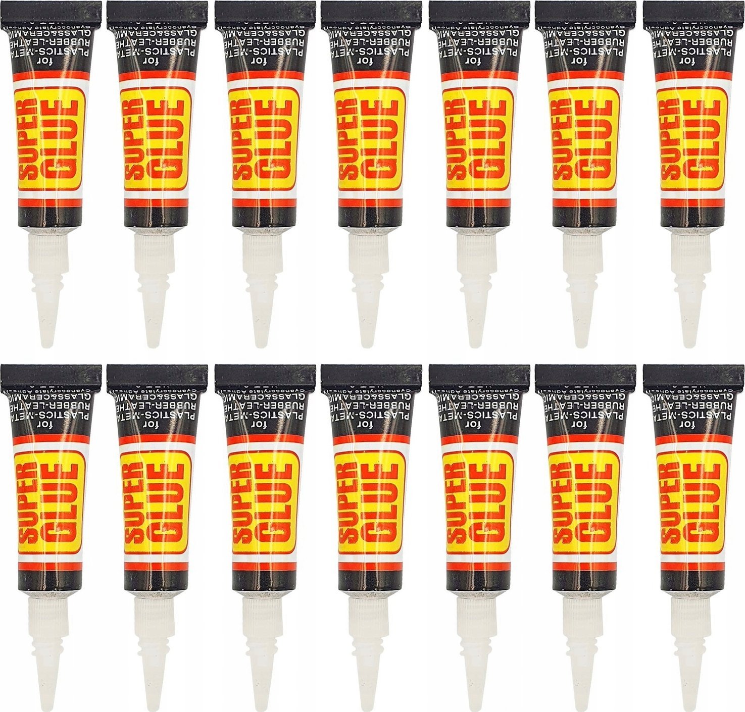 Pistolet do kleju Rosfix DUŻY ZESTAW SUPER GLUE UNIWERSALNYCH KLEJÓW 14SZT