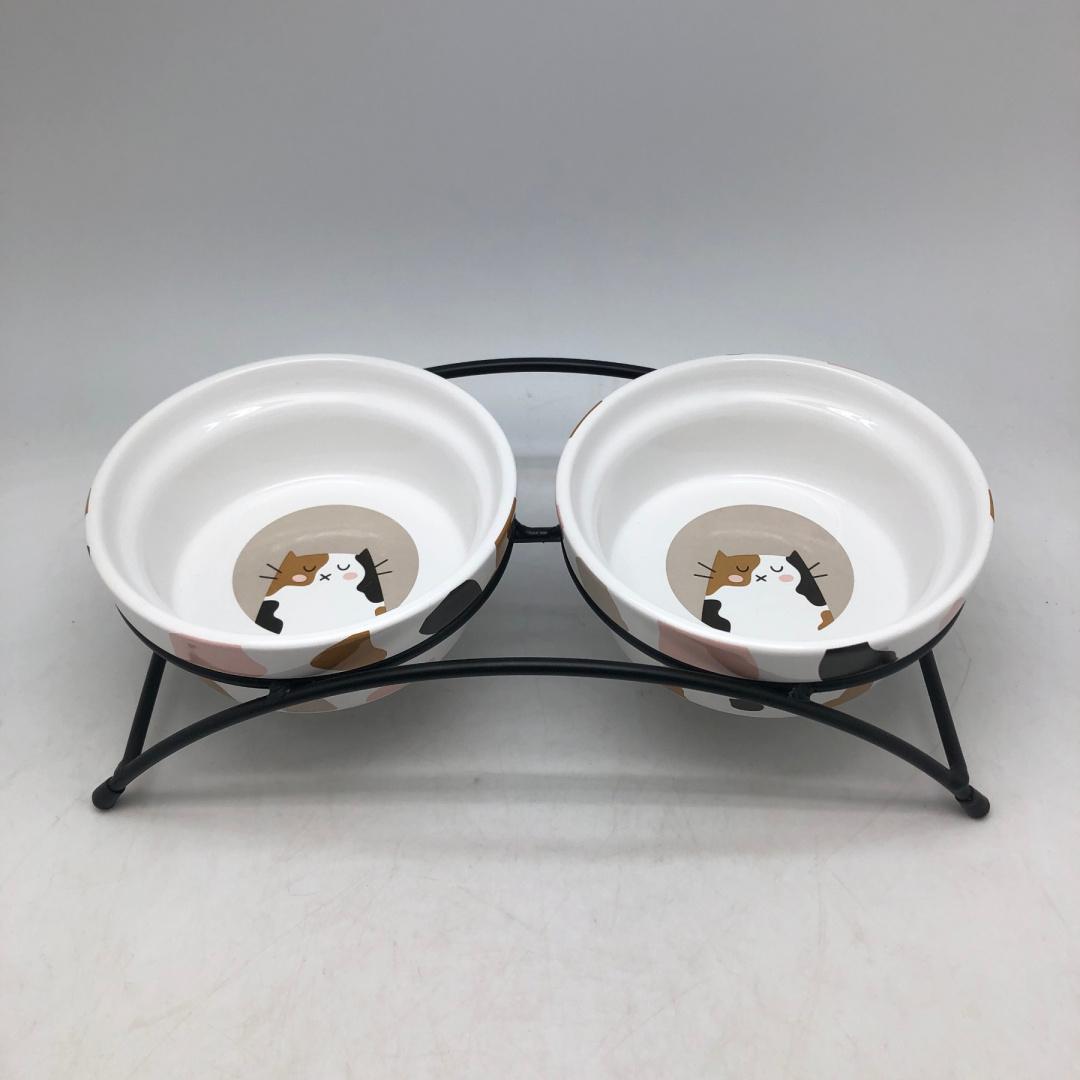 Yarro International YARRO MISKA CER DLA KOTA PODWÓJNA 13x5cm