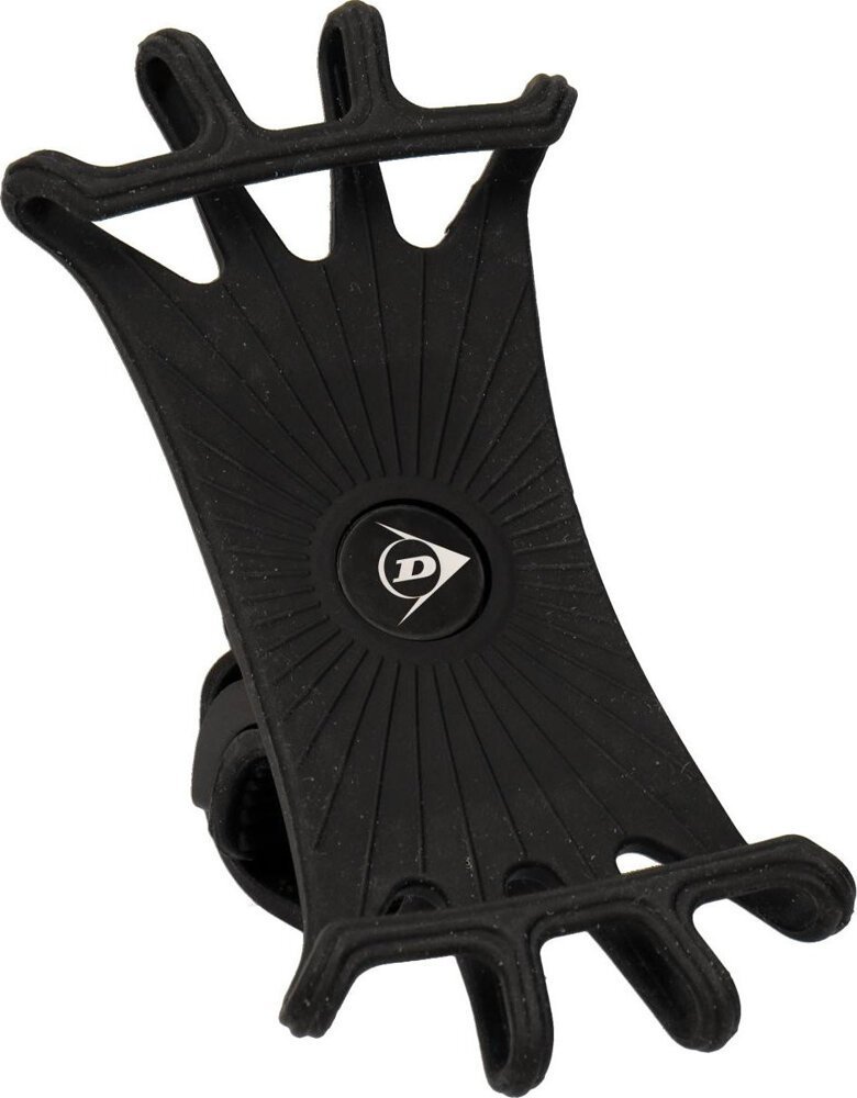 Dunlop UCHWYT ROWEROWY SILIKONOWY NA TELEFON DUNLOP OBRACANY 360 CZARNY