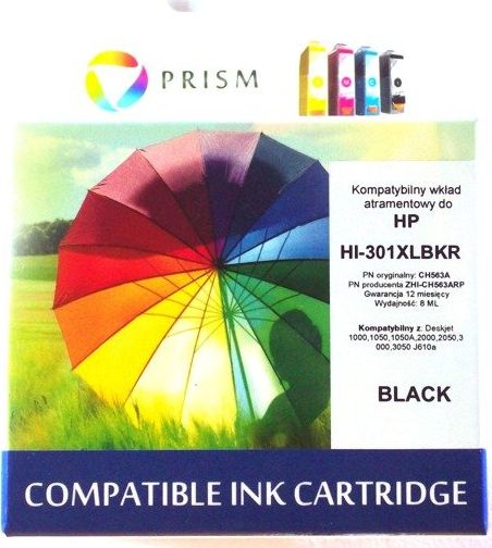 Tusz Prism Tusz zamiennik z HP nr 301XL CH563EE Black Rem (ZHI-CH563ARP)