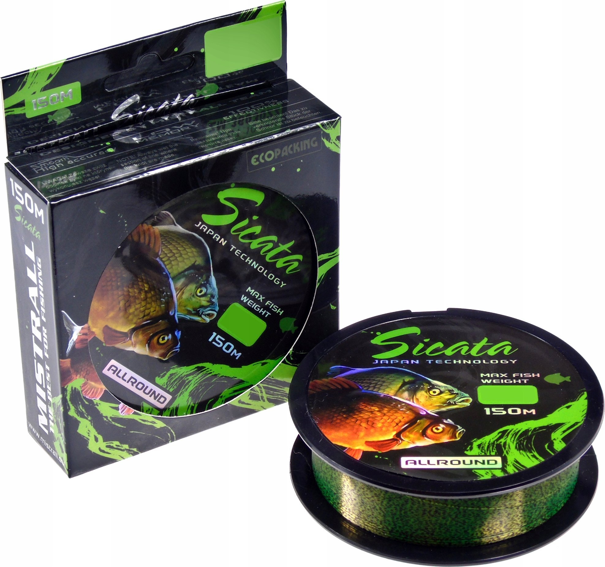 Mistrall ŻYŁKA SICATA Allround 150m 0,25mm |ZM-3603025