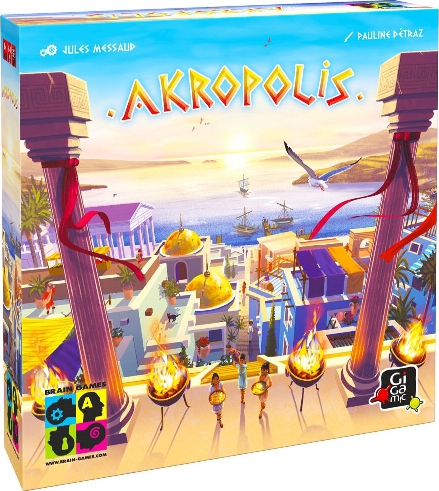 Brain Games Gra planszowa Akropolis (edycja litewska)