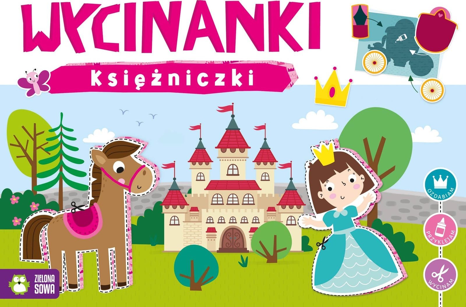 Zielona Sowa Wycinanki. Księżniczki