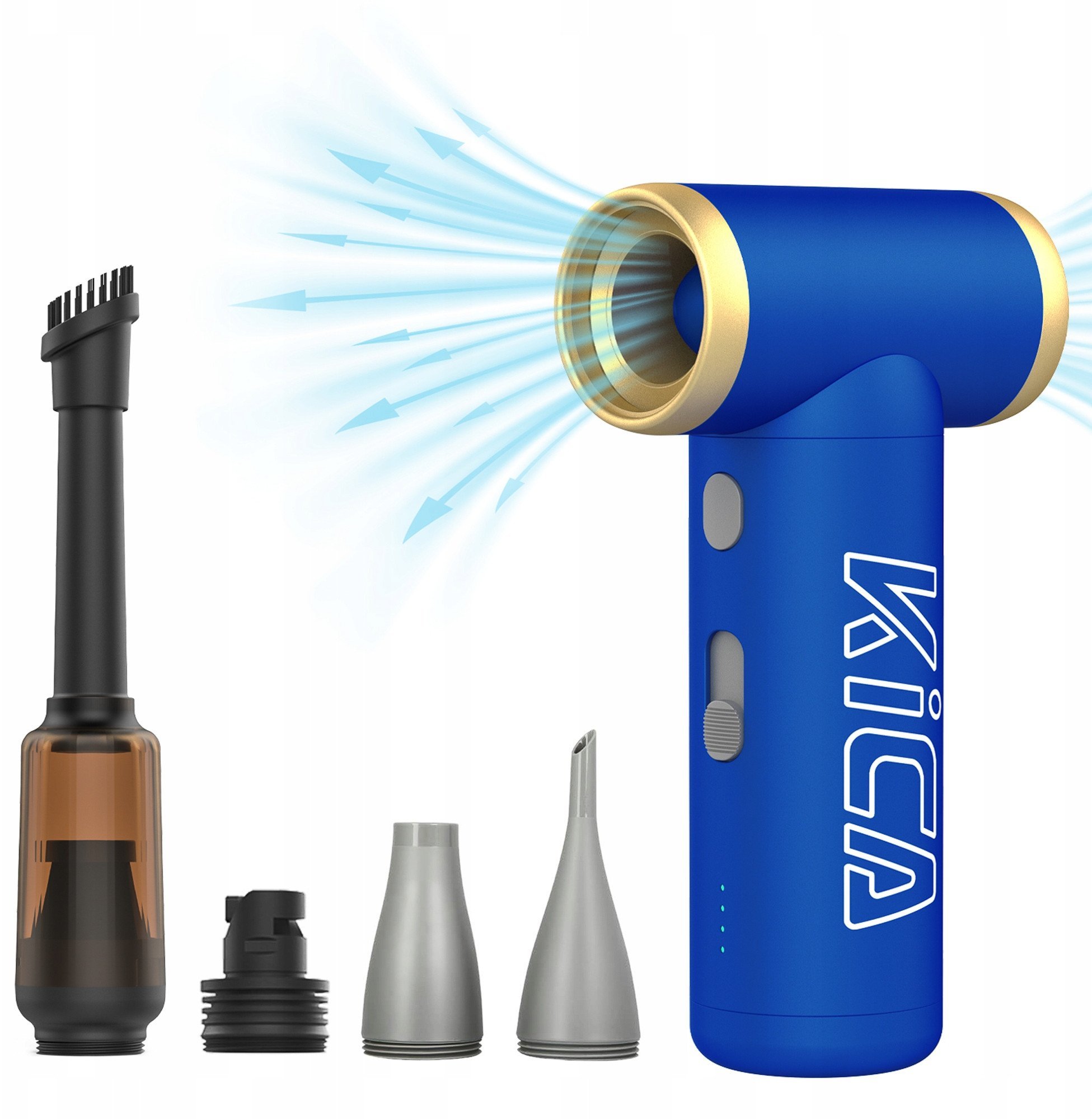 Dmuchawa wielofunkcyjna KiCA Jetfan 2S Kit - niebieska