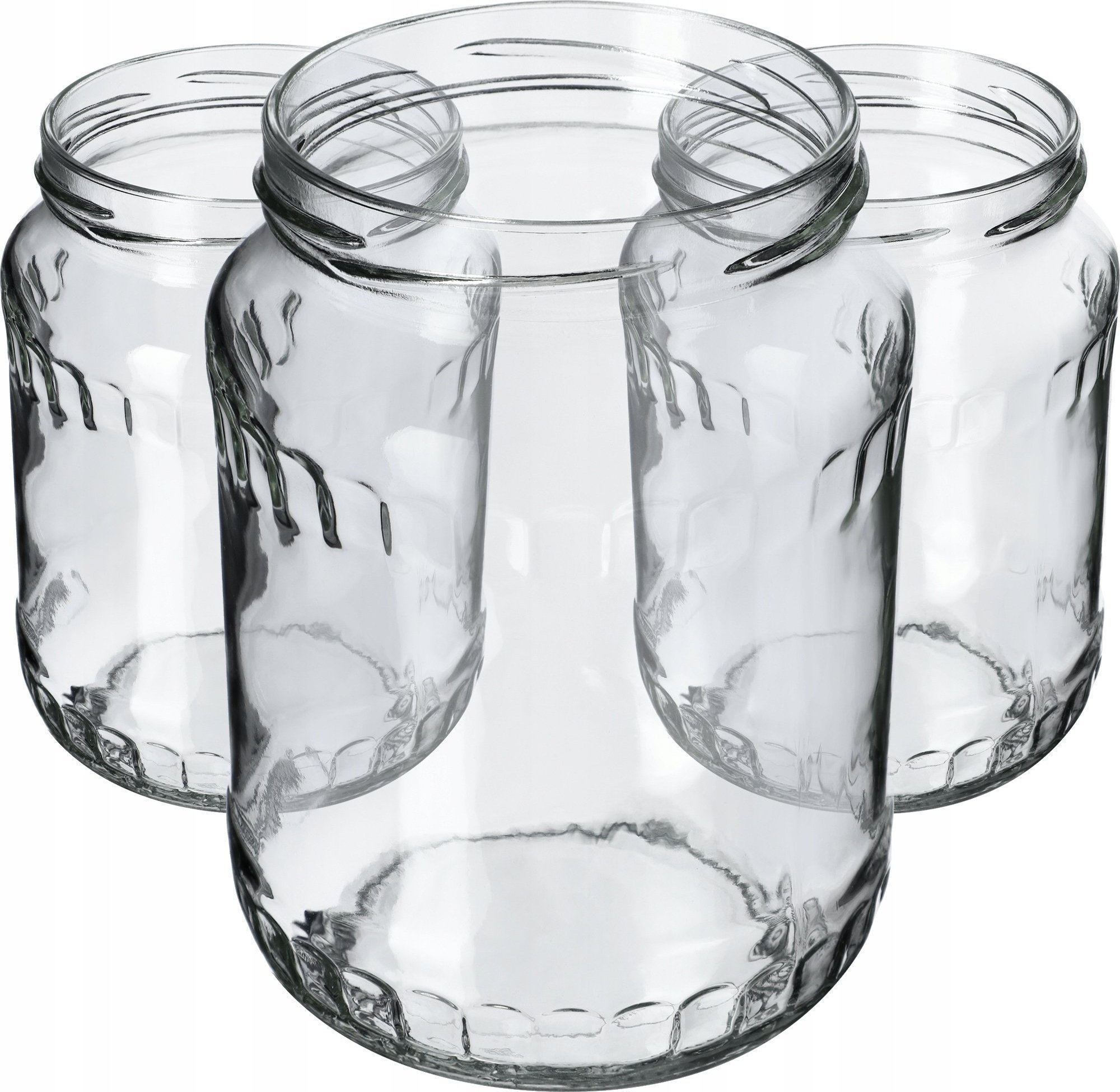 Kadax 24x Słoik Słoiki 720ml Przetwory Dżem Miód Ogórki