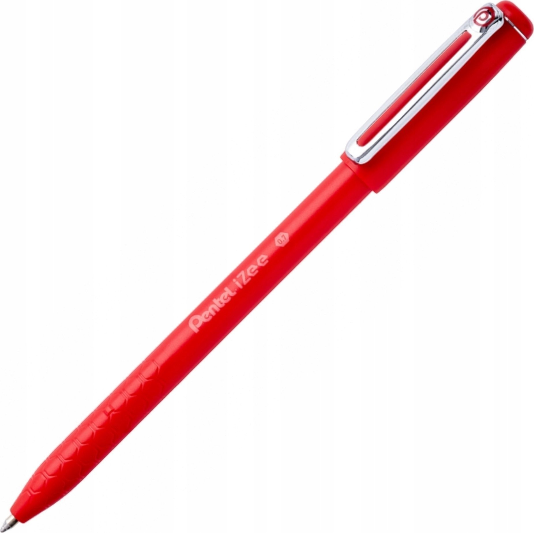 Pentel Długopis Pentel iZee BX457 czerwony, CZERWONY