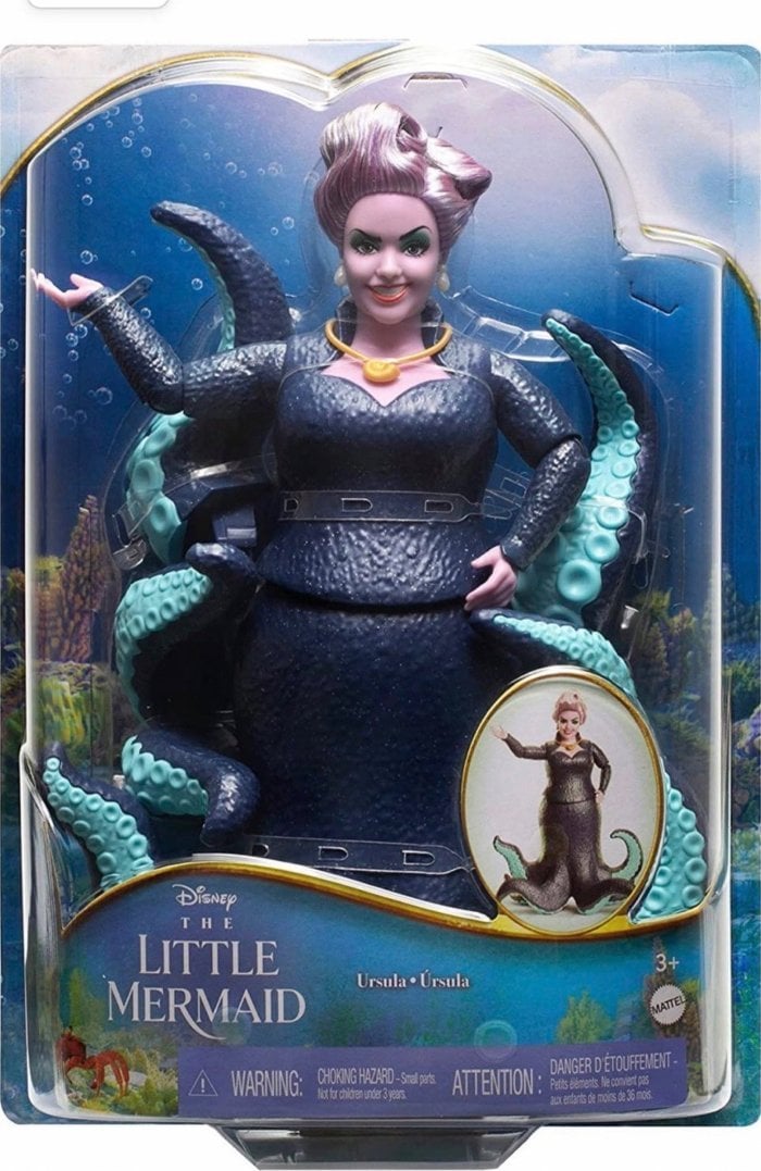 Mattel Lalka Disney Mała Syrenka lalka filmowa Urszula