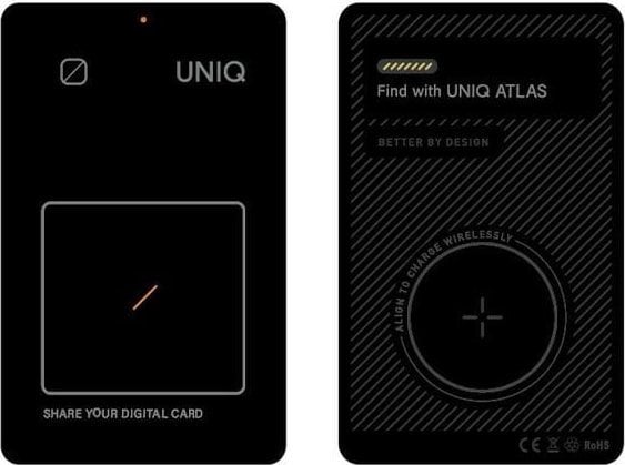UNIQ Lokalizator NFC Atlasszary/graphite UNIQ-ATLASCARDTRK-GRAPHITE