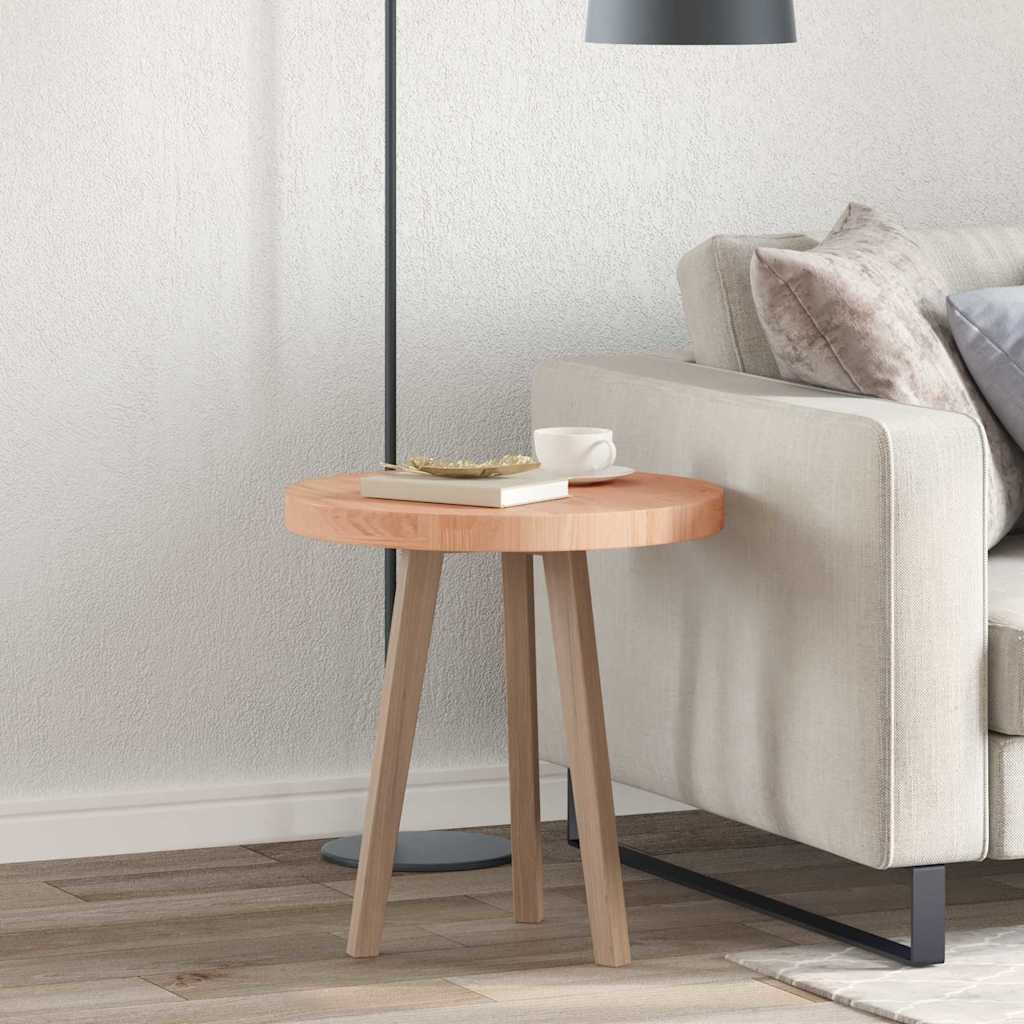 vidaXL Blat stołu Inny Jasnobrązowy 50 x 4 cm Solidne drewno dębowe