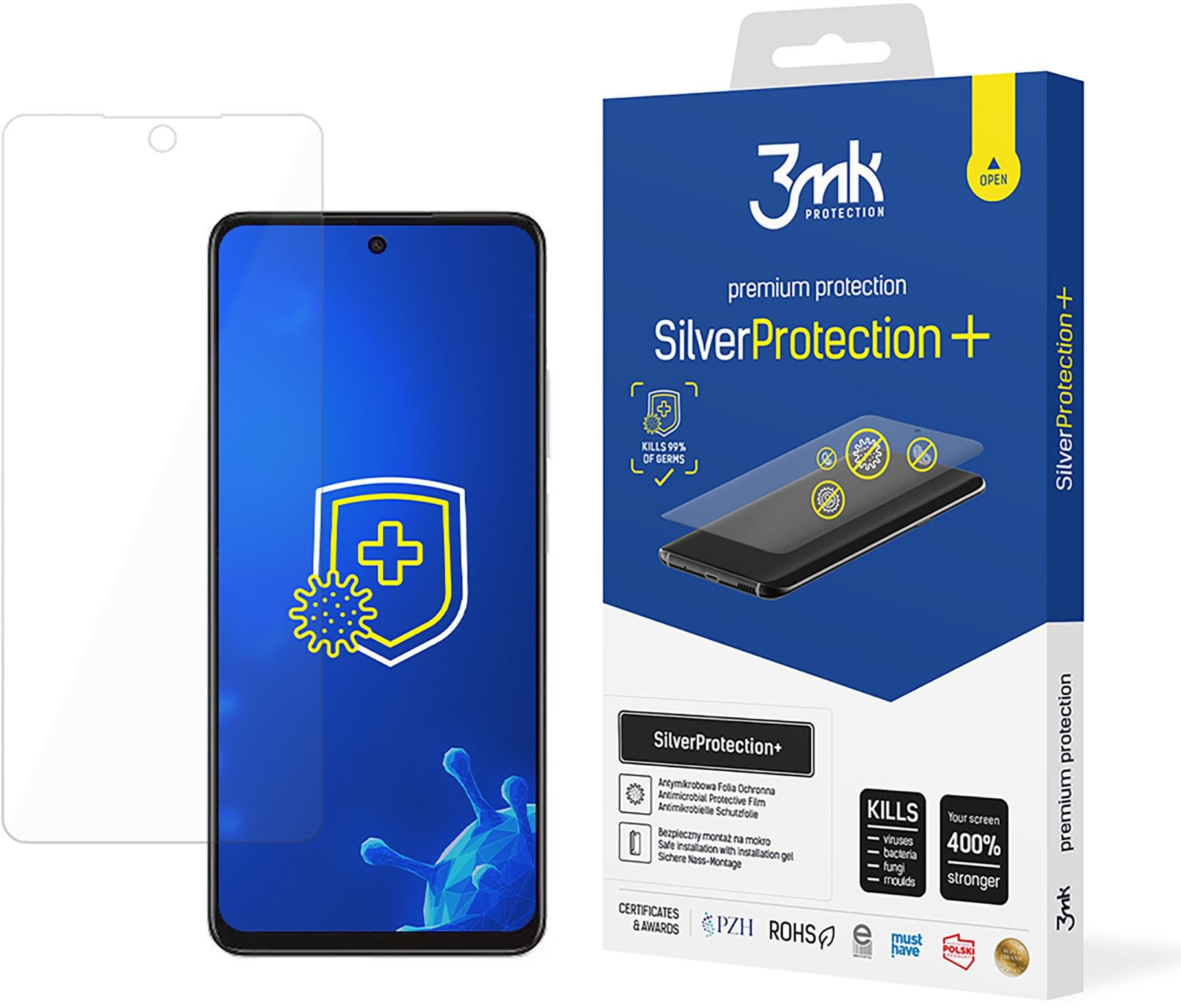 OPPO A40 / A40M / A3 4G - 3MK SILVERPROTECTION+