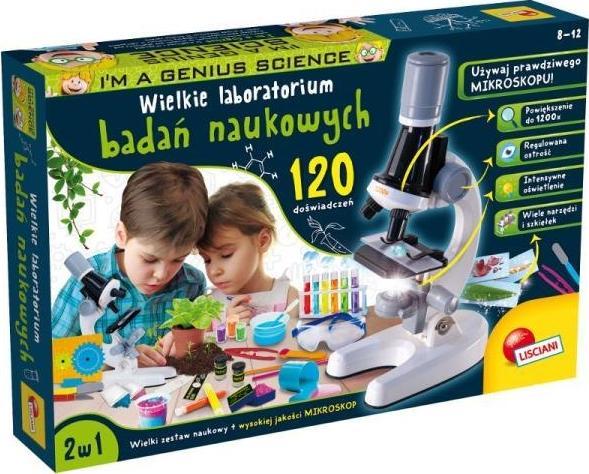 Lisciani Mały Geniusz - Wielkie laboratorium badań