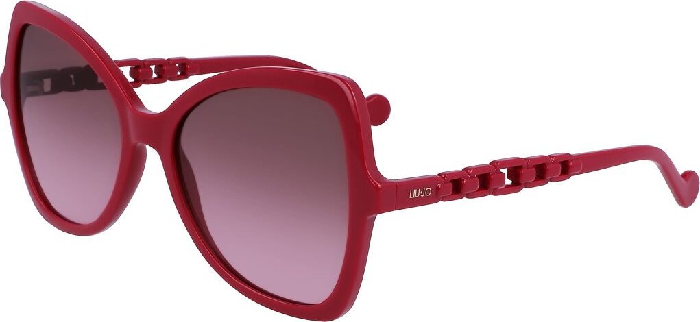 Liujo Damskie malinowe okulary przeciwsłoneczne LIU JO NoSize