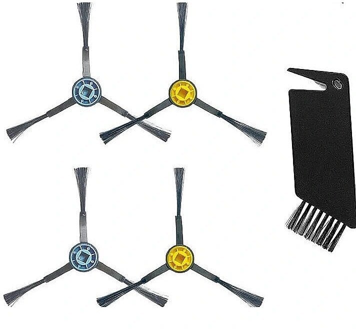 Midea | Spare Parts Kit: Side Brush×4pcs, Cleaning Brush×1pc for I5C