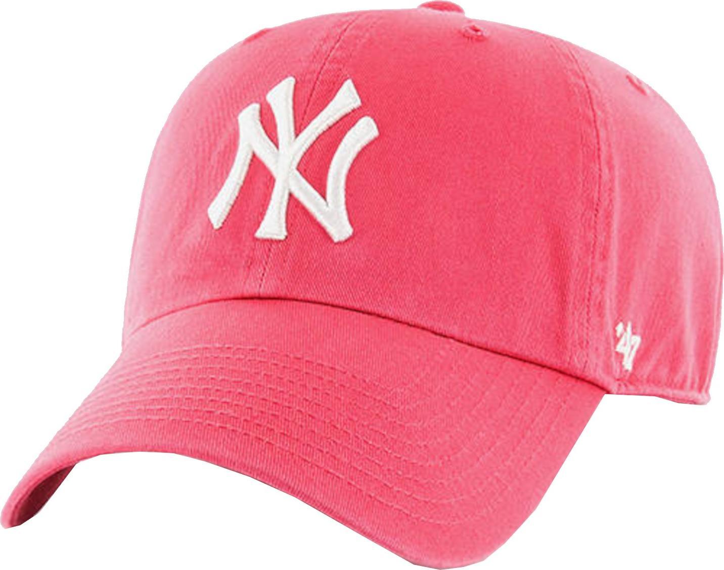 47 Brand 47 Brand New York Yankees Clean Up Cap B-RGW17GWSNL-BE Czerwone One size