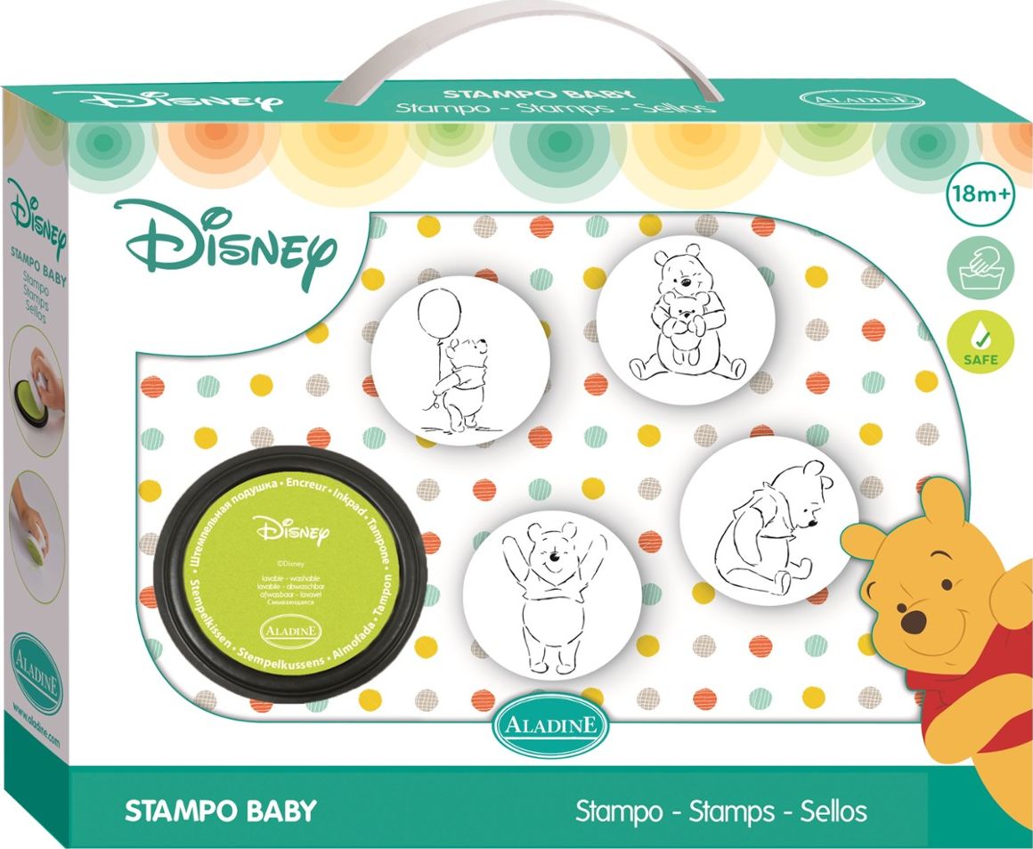 Aladine Stempelki Disney Kubuś Puchatek 18 m+