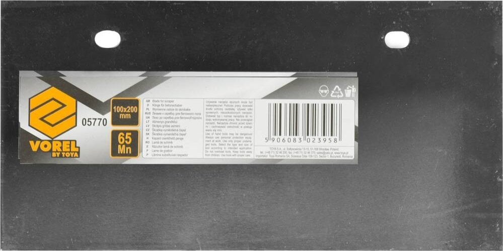 Toya VOREL OSTRZE WYMIENNE 200*100mm