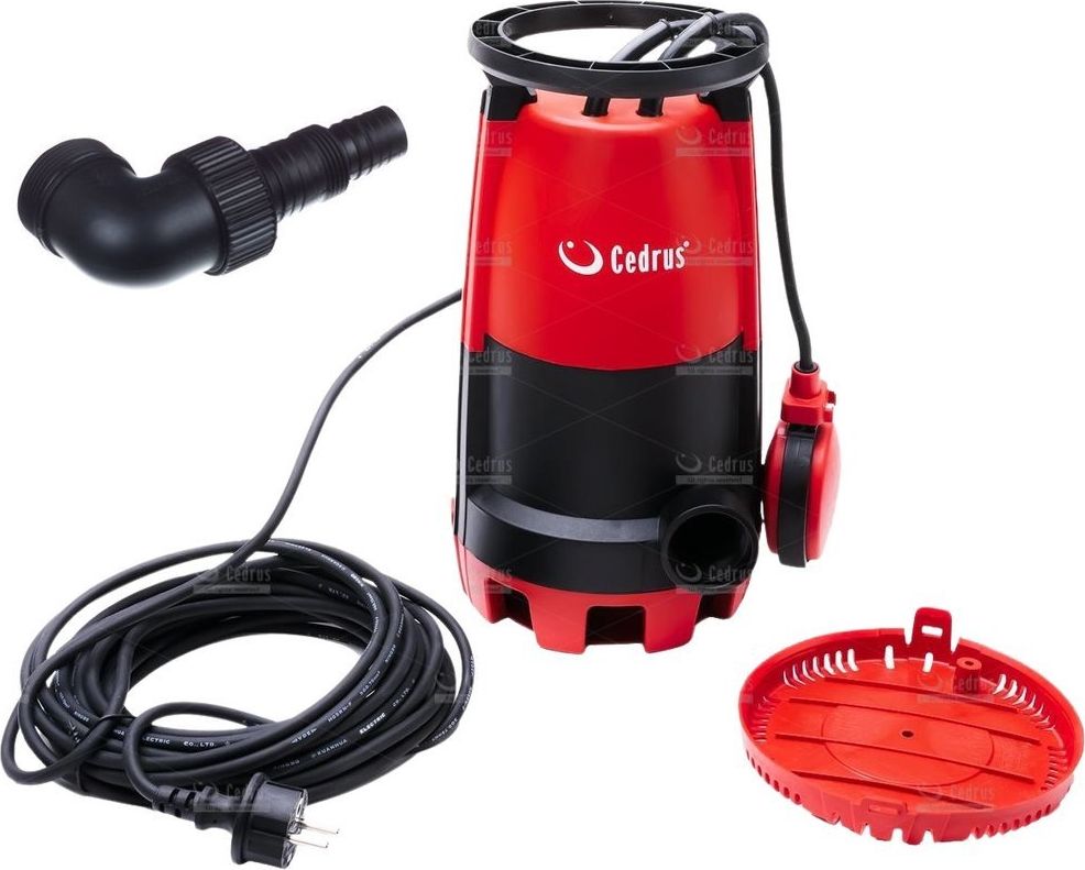 Cedrus CEDRUS PZ500 POMPA ZANURZENIOWA ZATAPIALNA DO WODY BRUDNEJ CZYSTEJ OGRODOWA 550W 13500 l/h - EWIMAX - OFICJALNY DYSTRYBUTOR - AUTORYZOWANY DEAL