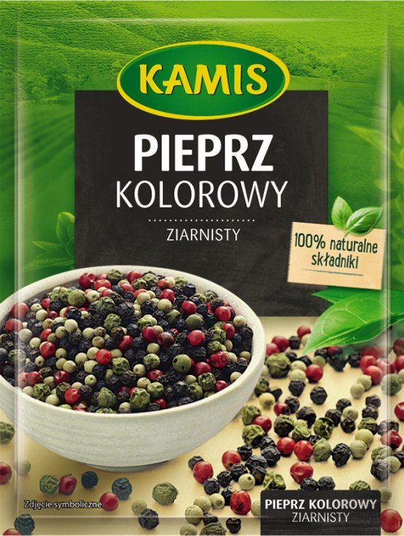 Kamis Kamis Pieprz kolorowy ziarnisty 12 g