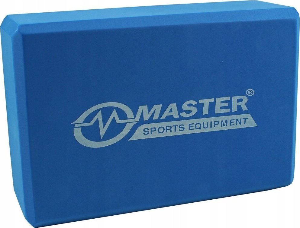 Master Kostka Klocek do Jogi MASTER Blue 23 x 15 x 7,5 cm