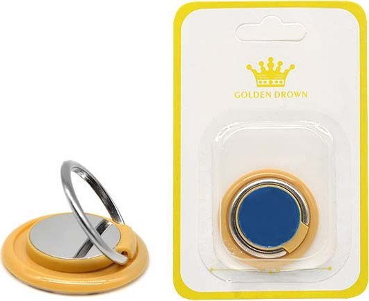 Vega UCHWYT TELEFONU STOJAK PREMIUM UNIWERSALNY ŻÓŁTY RING HOLDER>