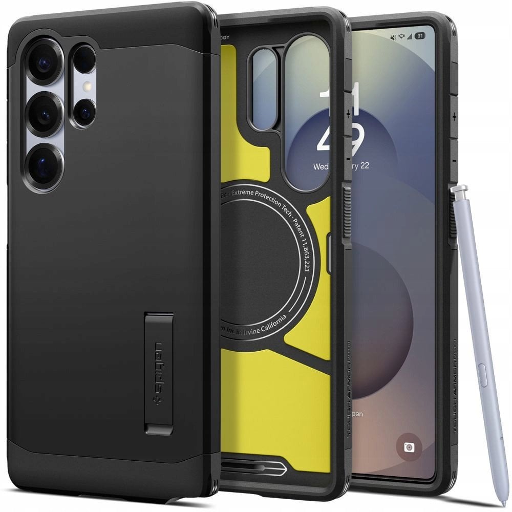 Spigen Tough Armor Pro Mag MagSafe - Etui do Samsung Galaxy Z Fold 7 (Black)