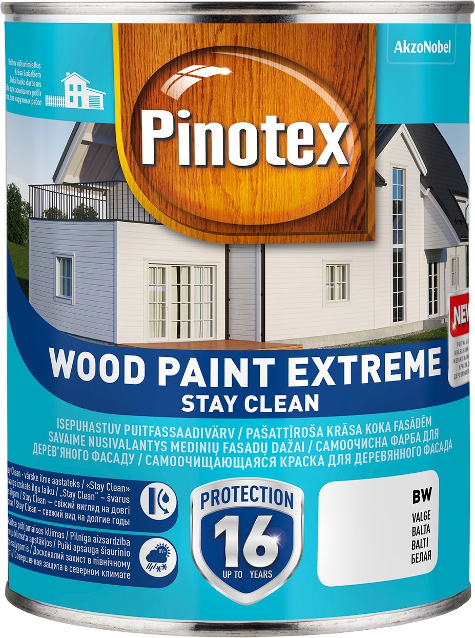 PAINT PINOTEX WOODPAINT EXTREME BW 1L