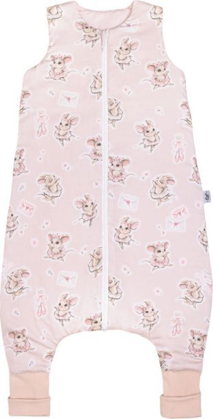 Śpiworek ocieplany z nogawkami dla dziecka- TOG1,75 od 3 do 5 lat - MYSZKI