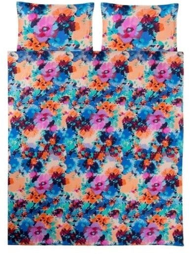 BEDDING COVER SET FLOWER2 100PES 200x220