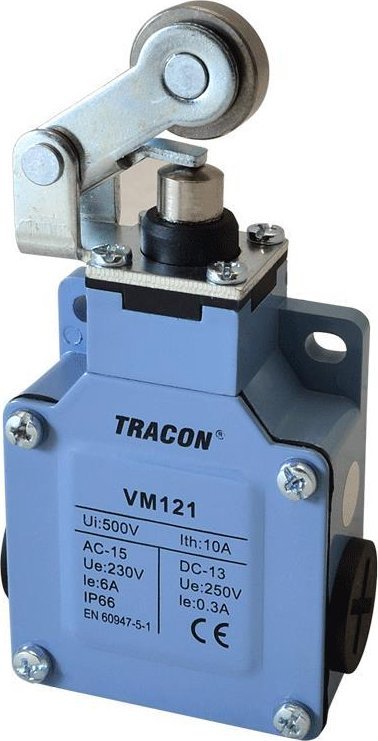 Tracon Electric Łącznik krańcowy z rolką VM121