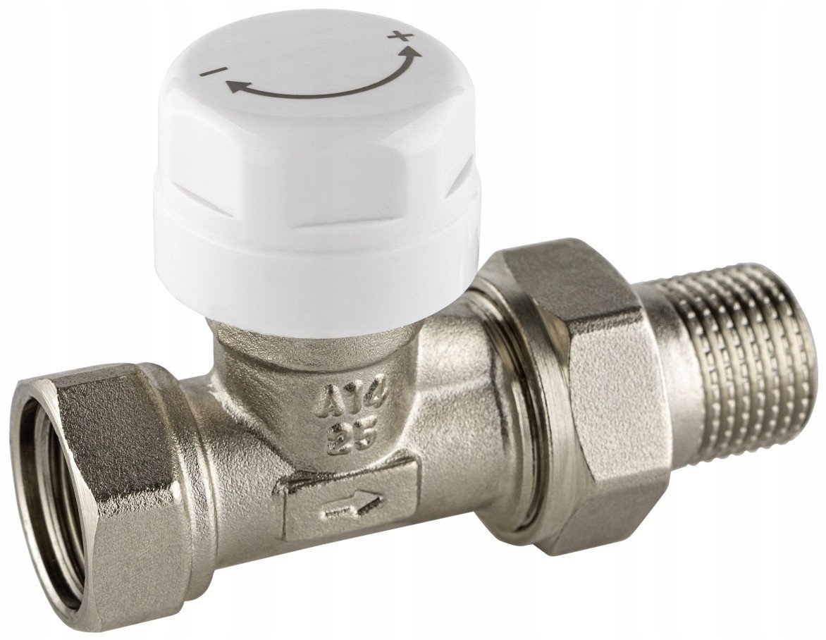 KFA zawór termostatyczny grzejnikowy, prosty 752-040-07