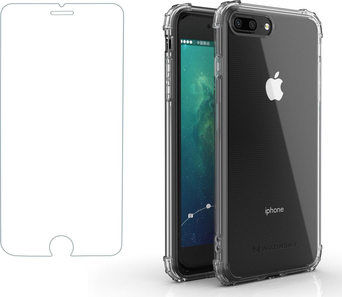 Braders Pancerne etui A-Shock + szkło do iPhone 7 Plus / 8 Plus