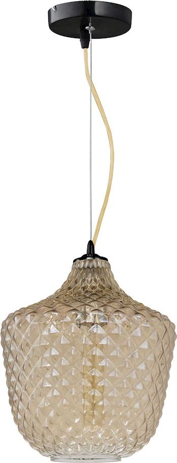 Lampa wisząca Milagro ORLANDO glamour czarny (ML5550)