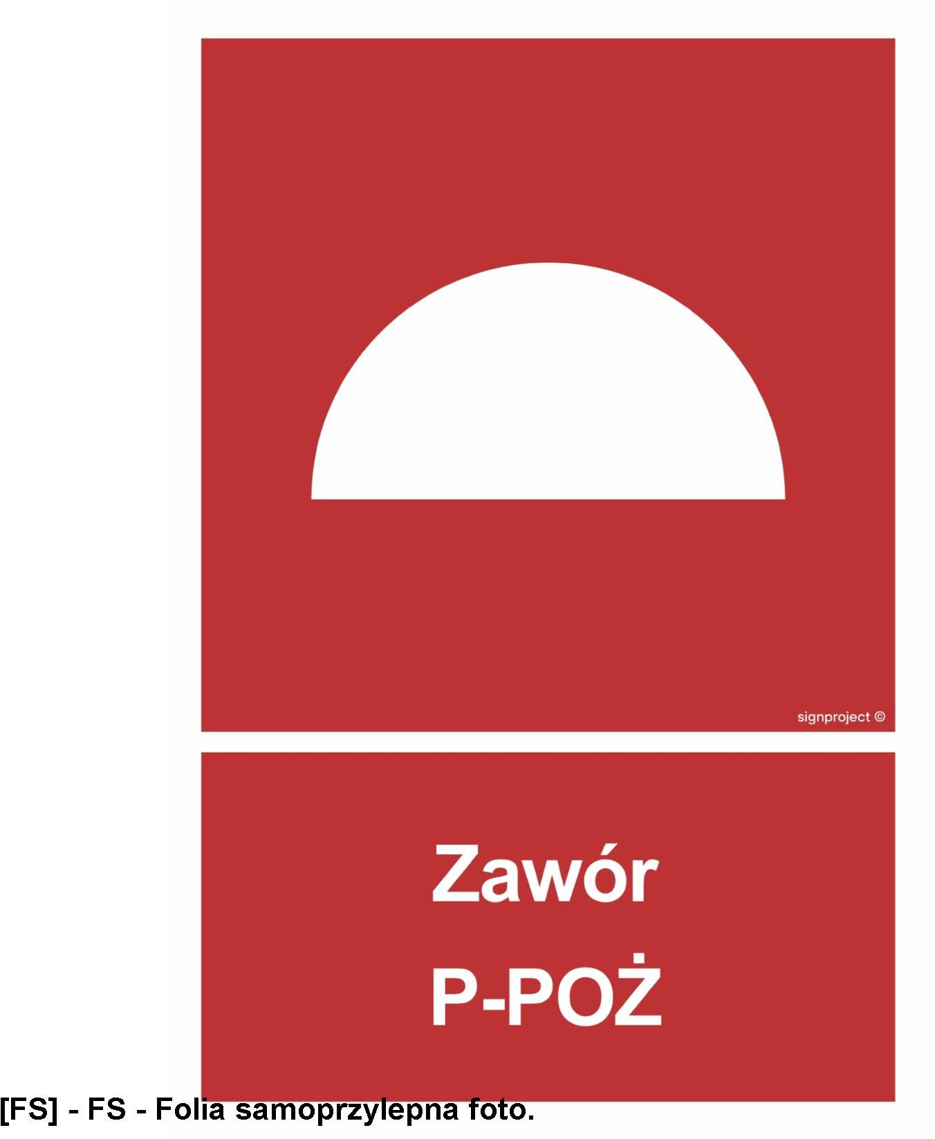 BC051 - Zawór P-POŻ 350x518