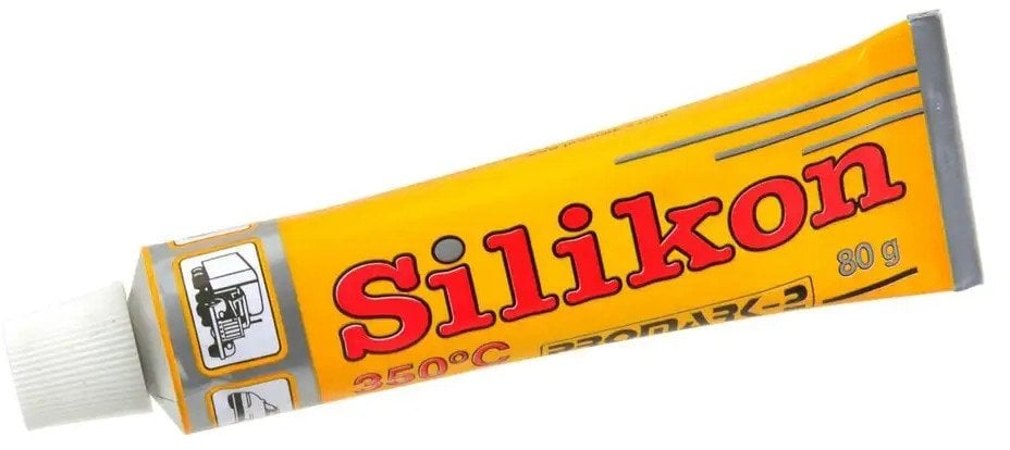 Silikon wysokotemperaturowy czerwony 80g(50)